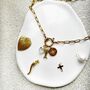 Multi Charm 18ct Gold Plated Necklace, thumbnail 4 of 5