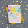 18th Birthday Balloon Card, thumbnail 1 of 1