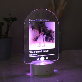 Personalised Our Song LED Light, 10 of 11