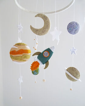 Over The Moon Nursery Mobile, 5 of 12
