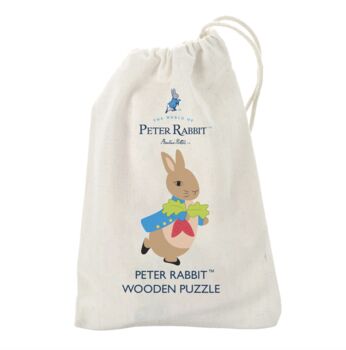 Personalised Peter Rabbit Wooden Puzzle, 4 of 4