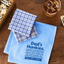 Best Dad Personalised Message Handkerchiefs, thumbnail 1 of 4