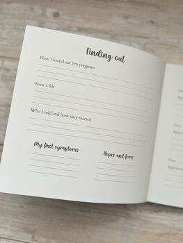 Pregnancy Journal | From Bump To Baby Book | Mum To Be, 5 of 12