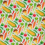 Sweetcorn Wrapping Paper, Vegetable Gift Wrap, thumbnail 2 of 2