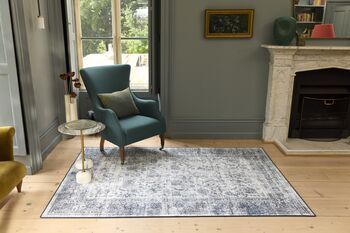 Hug Rug Eco Washable Vintage Imperial Grey, 8 of 9