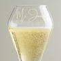 Personalised Tulip Champagne Flute Set For Couples, thumbnail 6 of 8