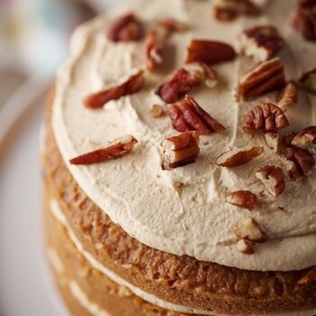 Vegan Coffee And Pecan Cake, 3 of 3