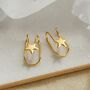 Gold Plated Or Sterling Silver Star Ear Cuffs, thumbnail 3 of 5