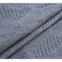 Grey Sofa Throw Blanket With Tassels Cotton Knitted, thumbnail 5 of 6