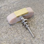 Marble And Brass Cupboard Door Knob, thumbnail 3 of 5