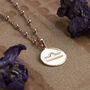 Sterling Silver Libra Star Sign Necklace, thumbnail 4 of 6