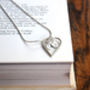 Personalised Heart Charm Necklace, thumbnail 3 of 4