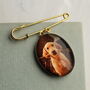 Personalised Portrait Cameo Brooch Pin With Photograph, thumbnail 10 of 10