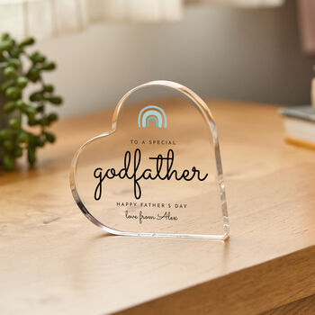 Special Godfather Personalised Father’s Day Plaque Gift, 2 of 4