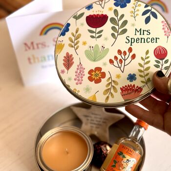 Personalised Tin Perfect Christmas Gift, 8 of 11