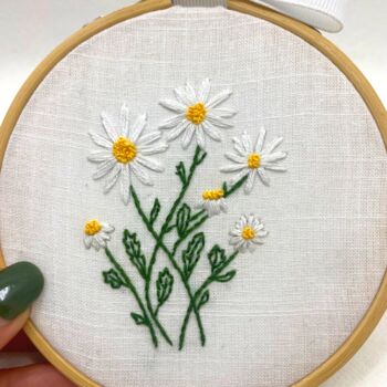 Daisy Embroidery Kit, 9 of 10