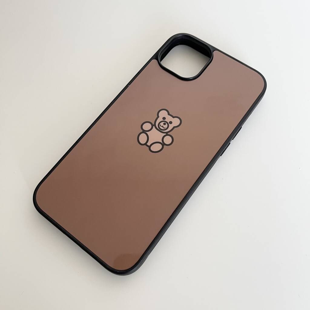 Brown Teddy Bear Phone Case, 1 of 3