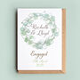Eucalyptus Personalised Engagement Card, thumbnail 1 of 2