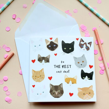 'Best Cat Mum' Or Dad, Birthday Card, 3 of 3