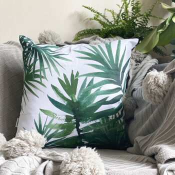 Green Tropical Cushion, 2 of 5