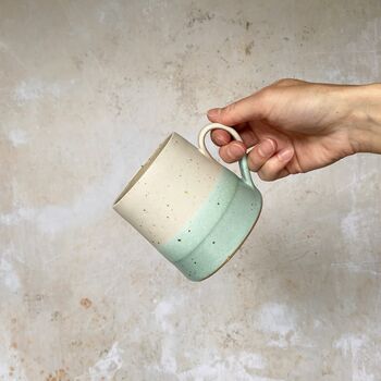 Handmade Tall Mug In Calm Waters, 2 of 4