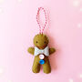 Personalised Gingerbread Man Decoration, thumbnail 9 of 11