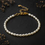 Gold Plated Sterling Silver Freshwater Seed Pearl Bracelet, thumbnail 1 of 4
