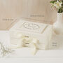 'For An Angel' Ivory Card Memory Box With Ribbon, thumbnail 2 of 2