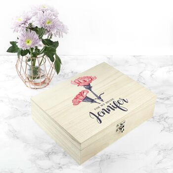 Personalised 'For My Bride On Our Wedding Day' Box, 2 of 10