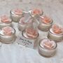 Wedding Favours Candle Roses, Party Personalised Guests Gifts, thumbnail 6 of 8