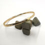 9ct Gold Mesh Slip On Bangle, thumbnail 1 of 8