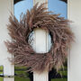 Woodstock Faux Pampas Wreath, thumbnail 1 of 2