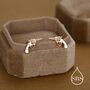 Sterling Silver Pistol Stud Earrings, thumbnail 6 of 12