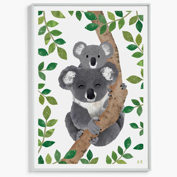 Koala Illustration Print, 3 of 3