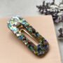 Multicolored Resin Hair Clip, thumbnail 1 of 2
