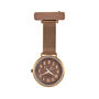 Rose Gold And Blue Scissor Hand Mesh Fob Watch, thumbnail 3 of 6