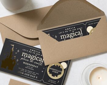 Disney Land Holiday Surprise Scratch Ticket Navy, 7 of 9