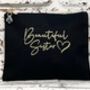 'Beautiful Sister' Make Up Toiletry Pouch, thumbnail 1 of 5