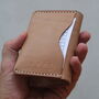 Personalised Slim Leather Wallet For Cash And Cards, thumbnail 6 of 9