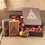 Smoked Quartz Rose Gold Plated Silver Stud Earrings, thumbnail 9 of 9