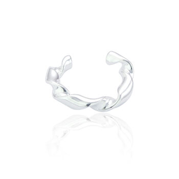 Sterling Silver Twisted Ear Cuff, 3 of 7