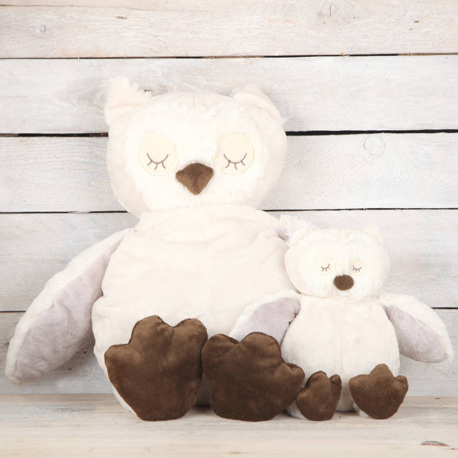 Soft Owl Plush Cuddly Toy By red berry apple