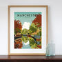 Manchester Castlefield Basin Art Print, thumbnail 1 of 3
