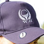 Personalised Golf Wreath Mens Cap With Golf Ball Marker, thumbnail 5 of 9