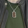 Personalised Men's Semi Precious Gemstone Necklace, thumbnail 11 of 12