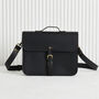 Handmade Leather Laptop Bag With Lifetime Guarantee, thumbnail 8 of 9