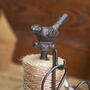 Vintage Bird Cast Iron Twine Dispenser, thumbnail 5 of 9