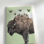 Bison Birthday Card, thumbnail 3 of 6