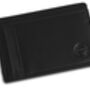 Black Grain Leather Card Holder With Rfid Protection, thumbnail 3 of 5