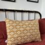 Flower Power Rectangular Knitted Cushion, thumbnail 1 of 10